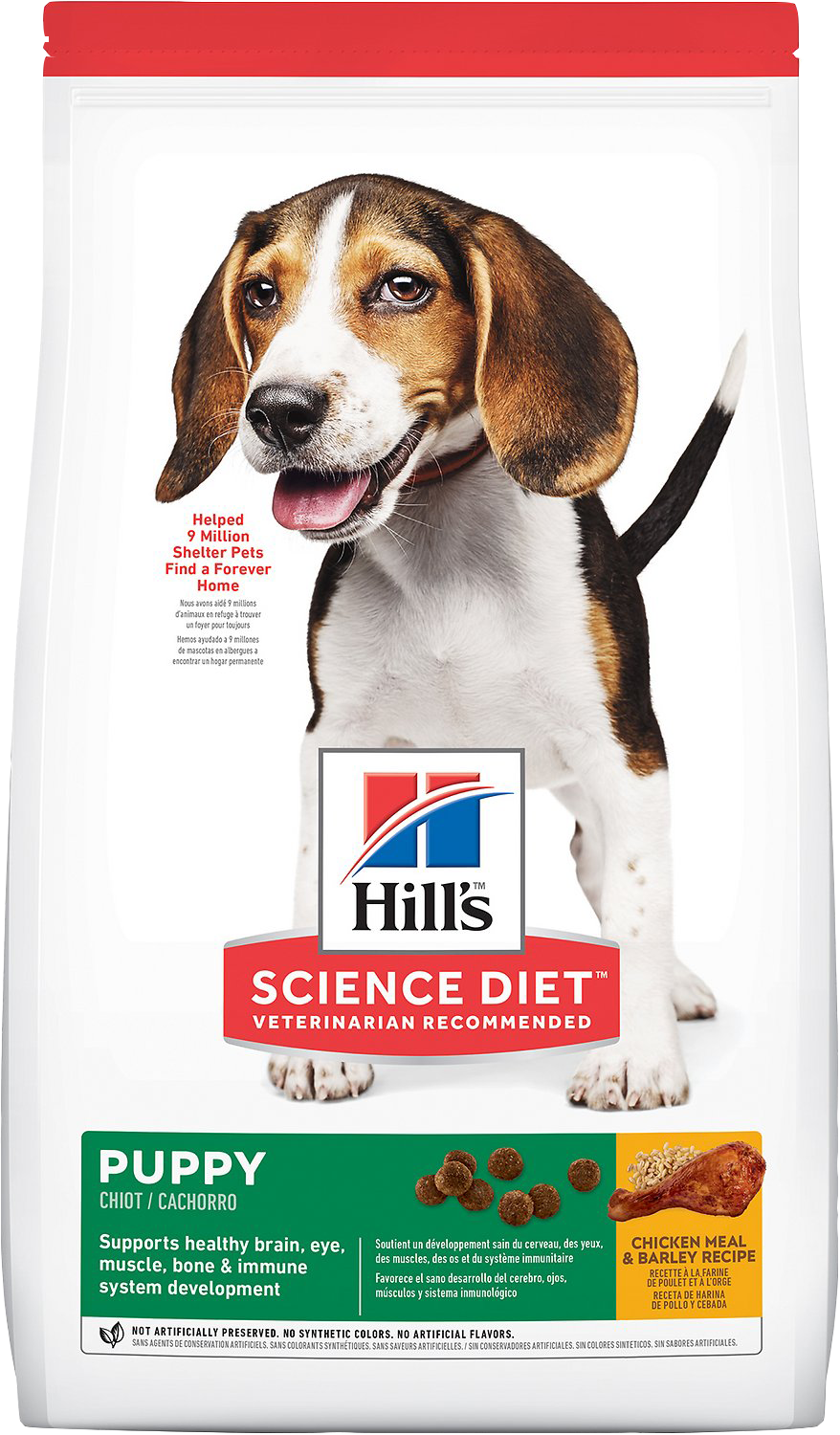 Hills science large breed puppy clearance food